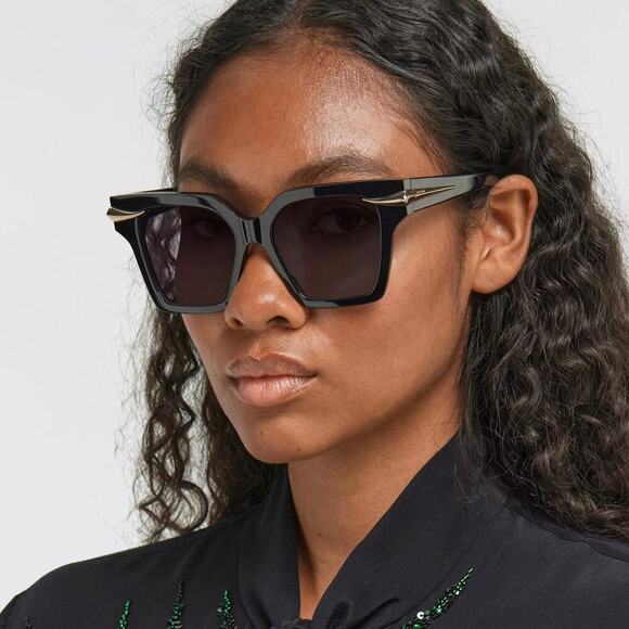 New, ROBERTO CAVALLI Sunglasses SRC002 Col.0700 Authentic - Picture 1 of 12